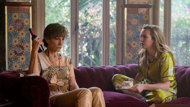 Harriet Walter, left, with Jodie Comer in Killing Eve. Picture: Sid Gentle Films/Album