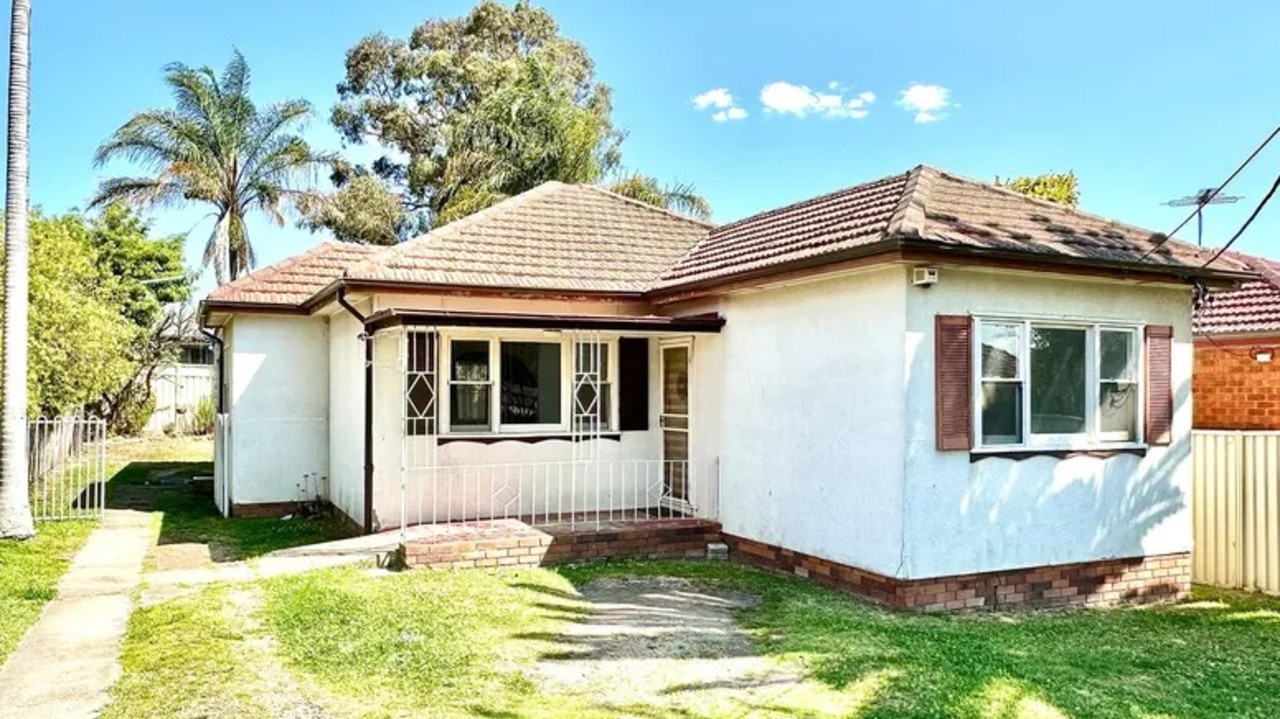 A four-bedroom home in Auburn, Sydney listed for $650 per week. Picture: realestate.com.au