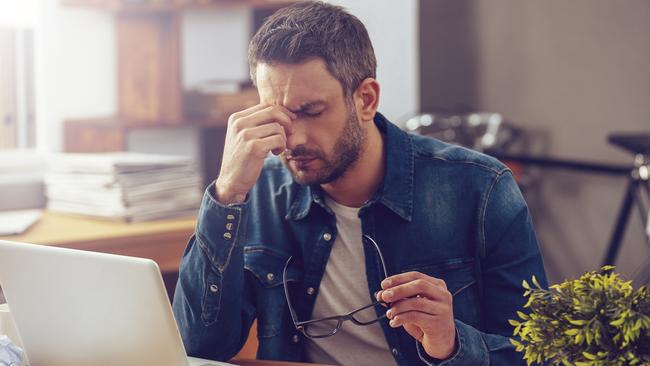 Headaches can hit at the worst of time and are often hard to get rid of. Picture: iStock