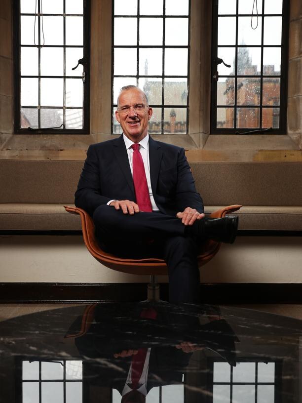 Michael Spence, Vice-Chancellor of the University of Sydney, will be taking a 20 per cent pay cut. Picture: Jonathan Ng