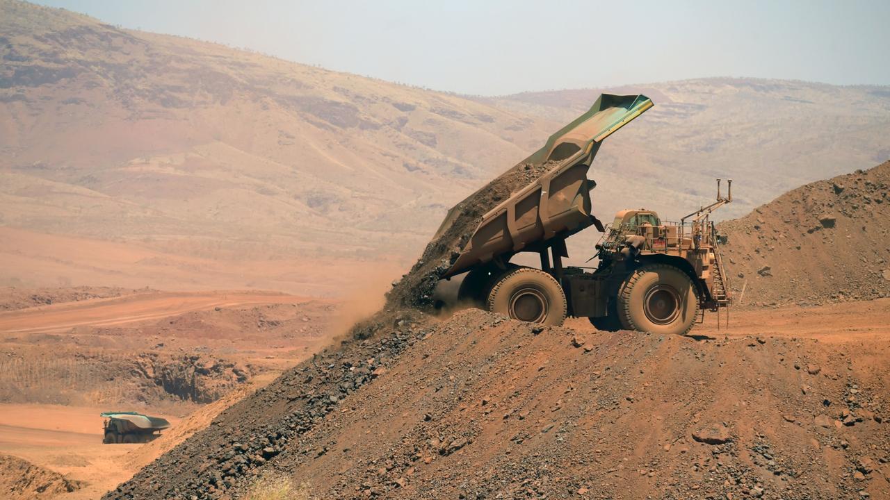 An autonomous haul at Rio Tinto's Gudai-Darri iron ore mine in the Pilbara. Picture: Carla Gottgens/Bloomberg