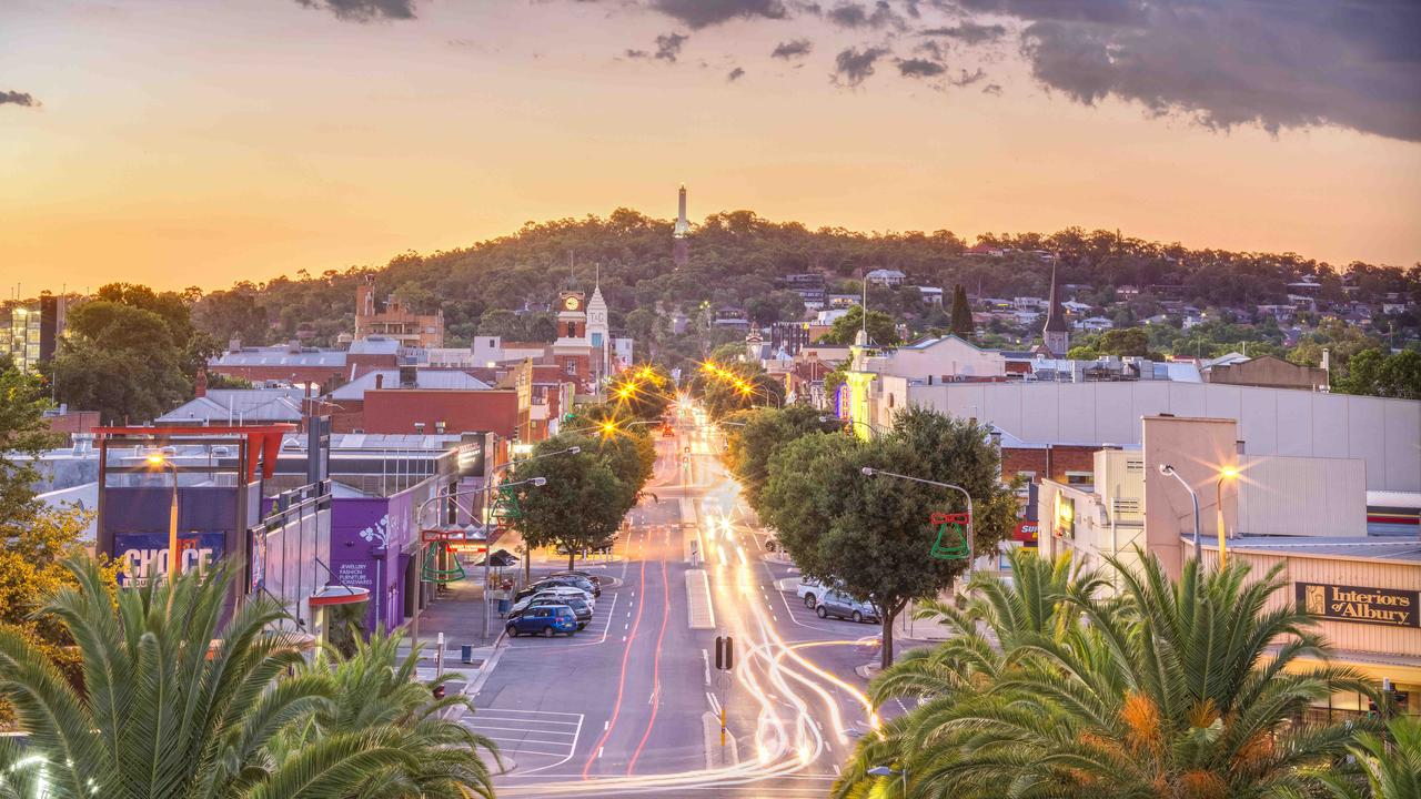 Albury is one of the regional areas that have seen significant price growth since the beginning of the pandemic.