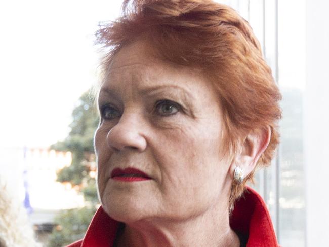 Sydney, Australia,  NewsWire, Thursday, 9 June 2022.L witness Terrie-lea Vairy and Senator Pauline Hanson pictured walking out of the Supreme Court of Australia.for the Brian Burston v Pauline Hanson, Federal Hearing.Picture:  NewsWire / Monique Harmer