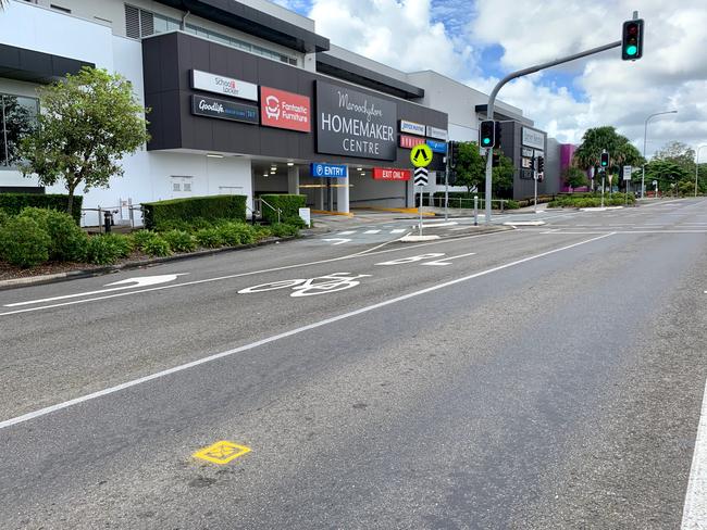 Scene of the hit and run at Maroochy ....At 1.30am, emergency services were called to Maroochy Boulevard where a 21-year-old Minyama man was unconscious on the side of the road.