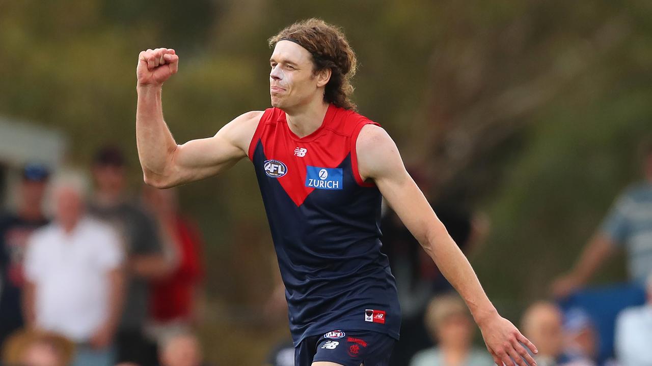 Ben Brown kicked a bag of five. Picture: Getty Images