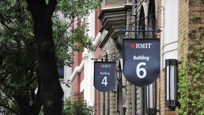 RMIT’s City Campus has been largely empty of students during 2020