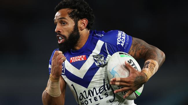 Fabri says Josh Addo-Carr hasn’t had the opportunity to reach top speed for the Bulldogs this season. Picture: Matt King/Getty Images