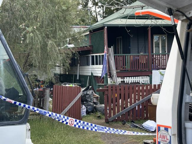 The house police have called a crime scene.