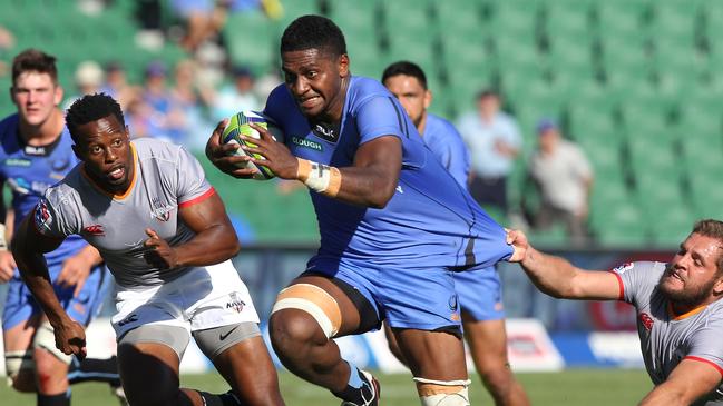 Isi Naisarani playing for the Western Force. Picture: AAP