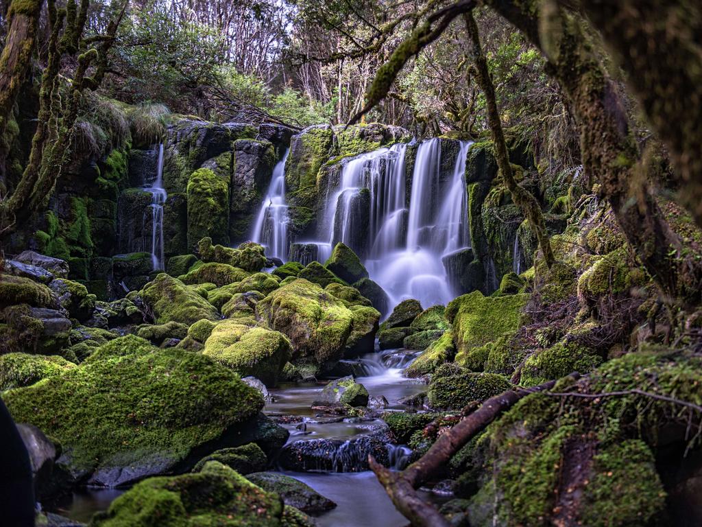 Waterfall near Waratah, NW Tas. Picture: Ron Rainbow Your Focus on Tasmania ***ONE TIME USE ONLY***