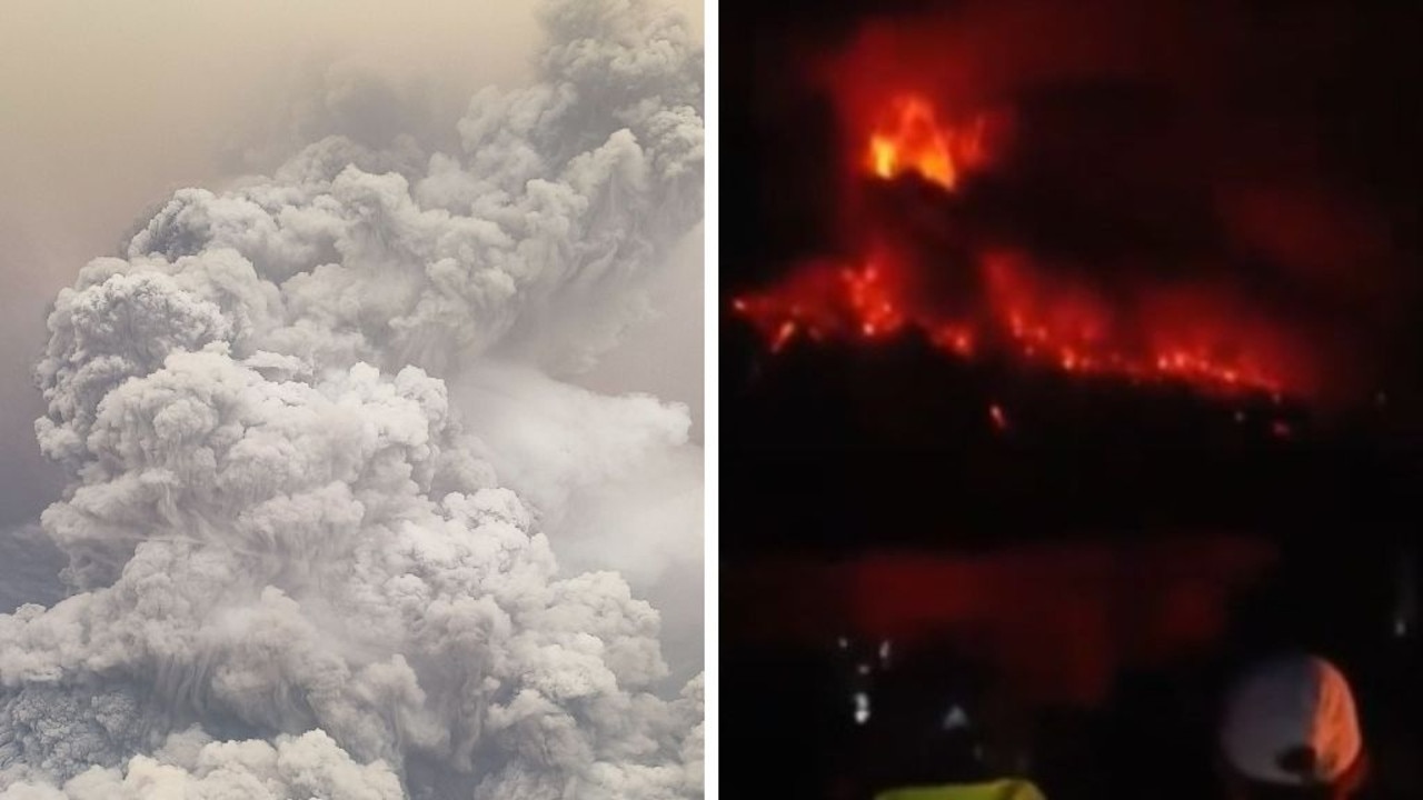 Tsunami threat as Indonesian volcano erupts