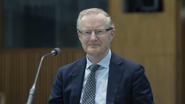 Reserve Bank of Australia governor Dr Philip Lowe said rises to compulsory super would result in reduced consumer spending and cost jobs. Picture: NCA NewsWire / Gary Ramage.