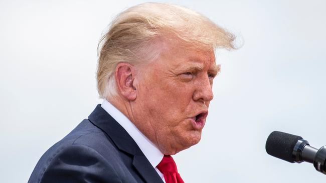 That Donald Trump was a poor loser and made outlandish claims about the 2020 election being ‘stolen’ is beyond doubt. Picture: AFP