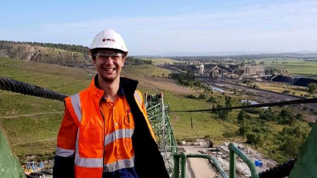 Angus Craig became an engineer in Queensland. Picture: Supplied