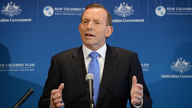 Tony Abbott looks like he will have to make a few deals to get his legislation through the Senate. AFP PHOTO/Toru YAMANAKA