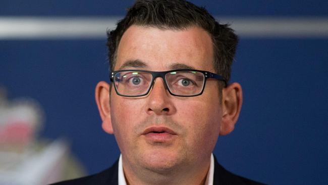 Premier Daniel Andrews. Picture: AFP