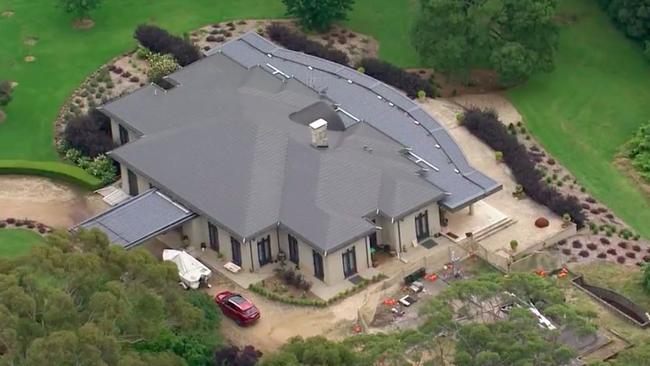 The Mt Wilson property where the girl was last seen. Picture: 9 News