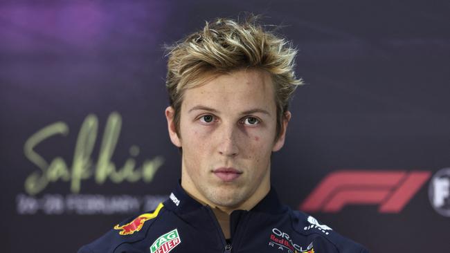 Liam Lawson has got his chance as a main driver for Red Bull in the F1 this year. (Photo by FADEL SENNA / AFP)