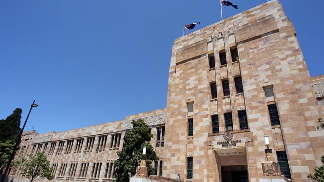 The University of Queensland has denied liability for the alleged assault.