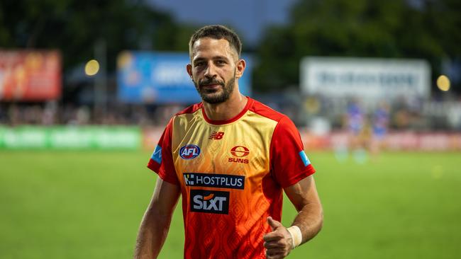 Gold Coast Suns v Western Bulldogs 2025 AFL match at TIO Stadium. Picture: Pema Tamang Pakhrin