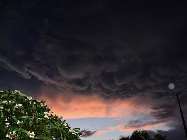 Katherine Grimmond took this pic during the storm.