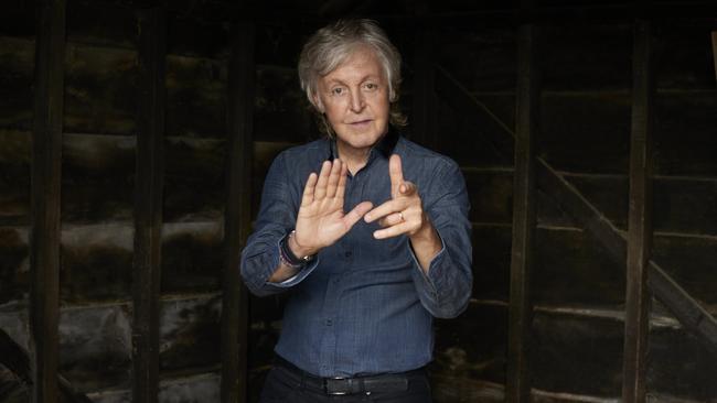 British singer-songwriter Paul McCartney, who has been haunted by a recurring dream since the early days of The Beatles. Picture: Mary McCartney / MPL Communications