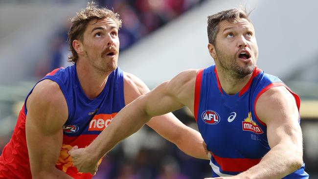 The Bulldogs will face the Lions next weekend after defeating Essendon in Sunday’s elimination final. Pic: Michael Klein