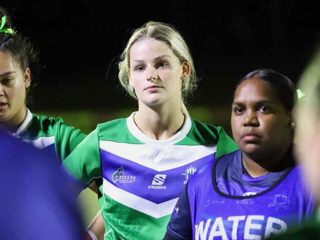 The Cathedral College rugby league player Zoe Robson.