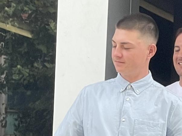 Fitzgerald leaving Wyong Local Court where he pleaded guilty to a police pursuit, high range drink-driving and exceeding the speed by more than 45km/h. Picture: NewsLocal