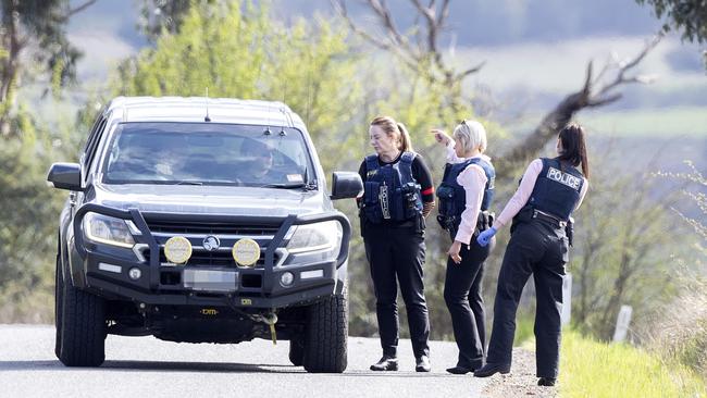 Shooting near Glenfern in the Derwent Valley. Picture: Chris Kidd