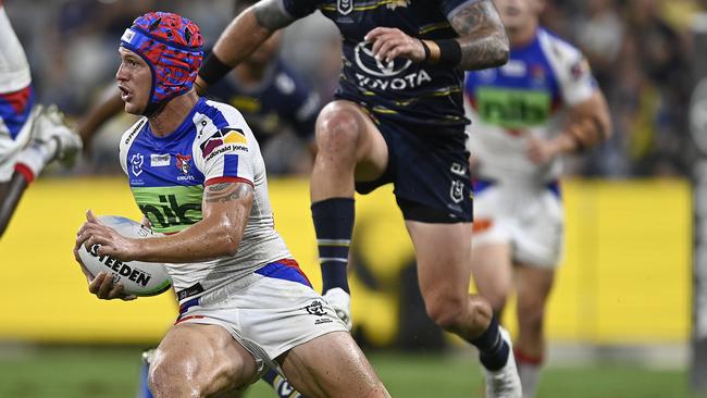 Ponga and the Knights face a tough challenge against the Broncos this week. Picture: Getty