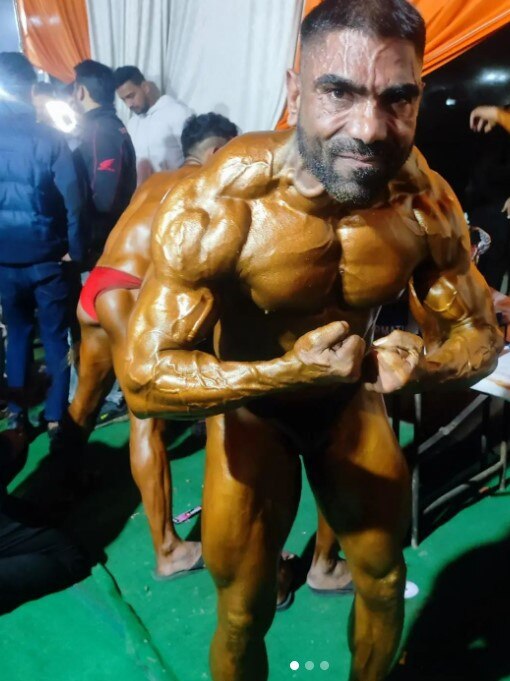 Victorian bodybuilder Girish Kumar. Image: Instagram.