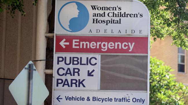 The parents of a child born at the Women’s and Children’s Hospital at North Adelaide is suing the hospital and its staff, claiming negligence in the care of their child.. Picture: Kelly Barnes