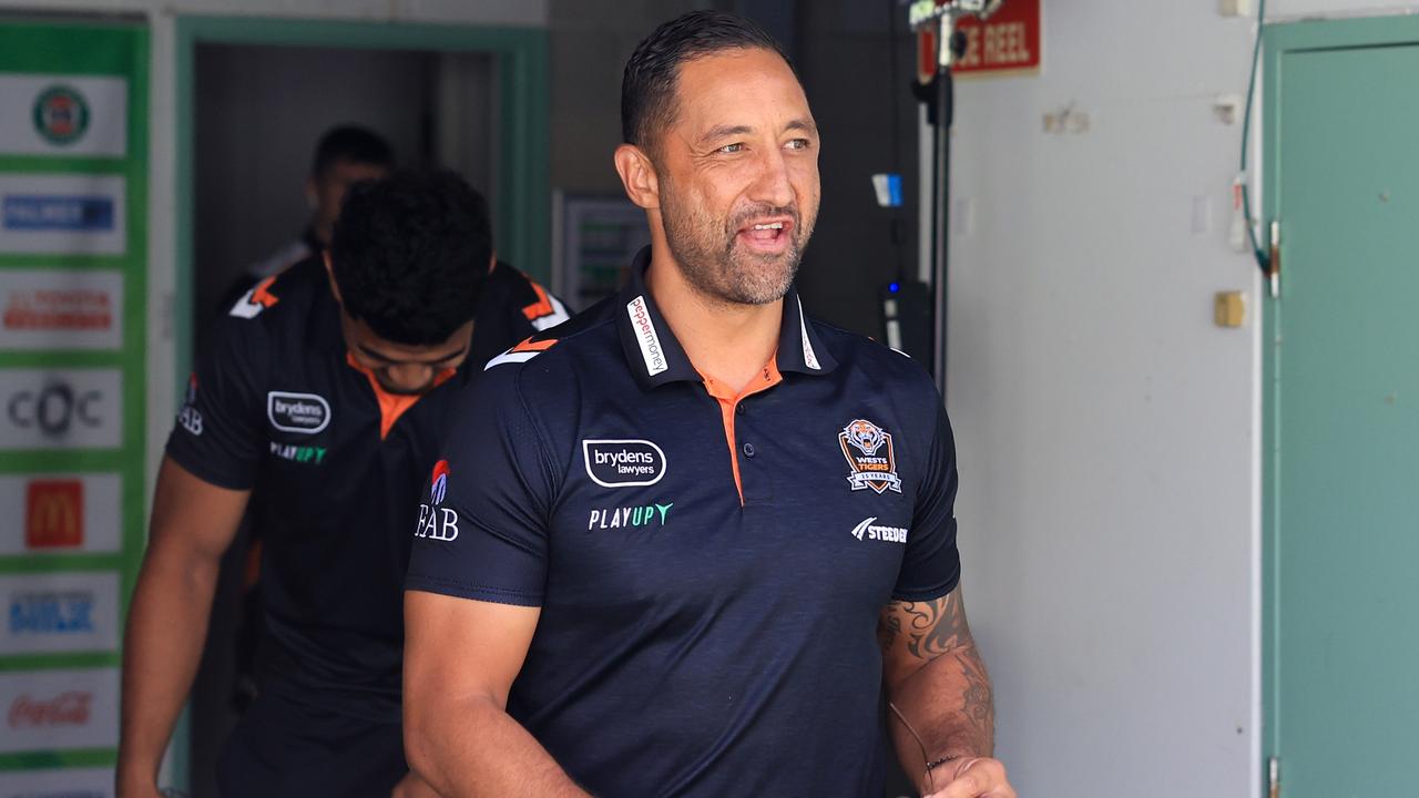 Benji Marshall, new head coach of the Wests Tigers. Photo by Jenny Evans/Getty Images