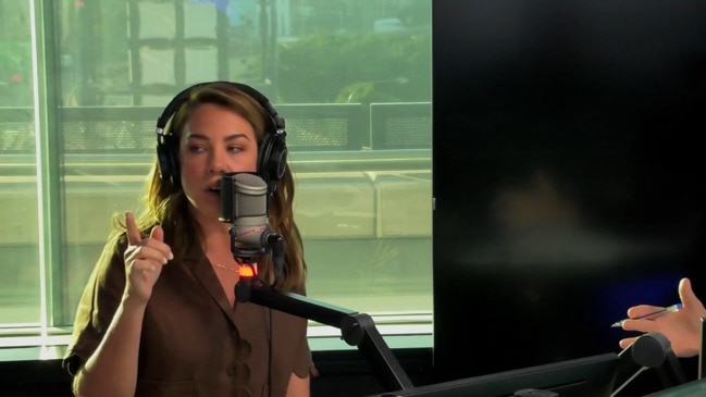 Kate Ritchie announce on radio (Fitzy & Wippa with Kate Ritchie)