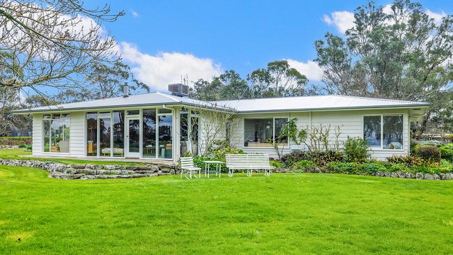 There are two residences at Brolga including the renovated four-bedroom main homestead.