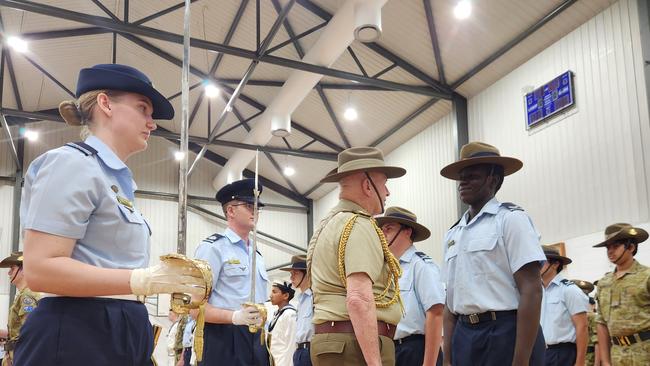 Sir Peter said the parade was “outstanding”. Picture: Darcy Fitzgerald