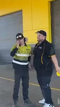 Aussie co-workers give their struggling workmate a new car