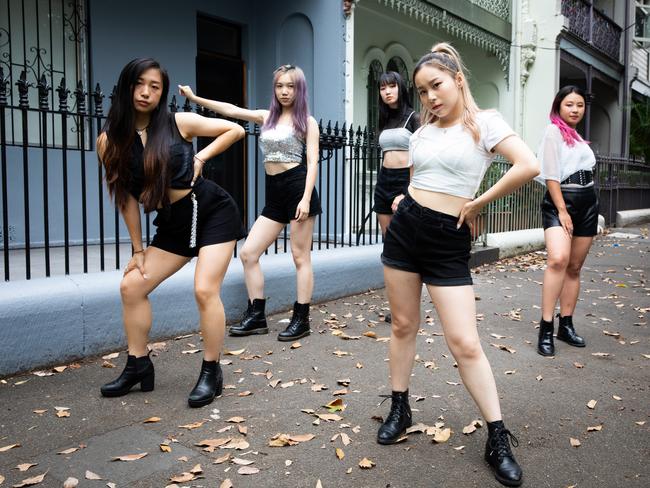 9BIT, a K-pop dance group, is part of the celebrations in Sydney