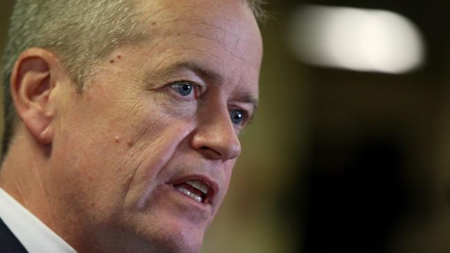 Opposition leader Bill Shorten says the plan is ‘pretty dodgy as it stands’. AAP/Richard Wainwright