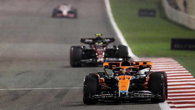 Piastri was at the centre of an incredibly high profile and heated race for his signature before joining McLaren from rival team Alpine. (Photo by Peter Fox/Getty Images)