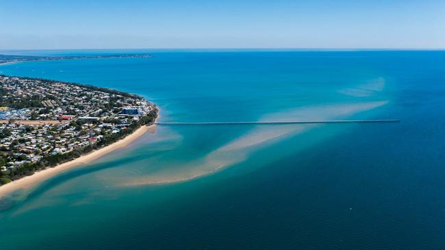 The Urangan Pier in Hervey Bay, Fraser Coast.