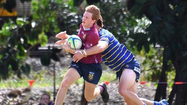 UQ player Max Boulton Colts 1 match between Easts and UQ Saturday April 22, 2023. Picture, John Gass