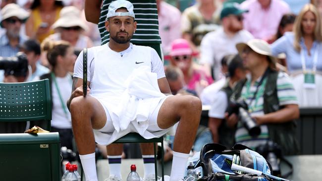 What happens next for Nick Kyrgios? Picture: Getty Images