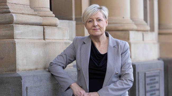 Jackie Bray has reflected on the first year as CEO of the Department of Child Protection. Picture: NCA NewsWire / Kelly Barnes