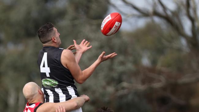 Sam Rexhepi, who previously played at Wallan, is enjoying a strong season for Craigieburn. Picture: Mark Dadswell