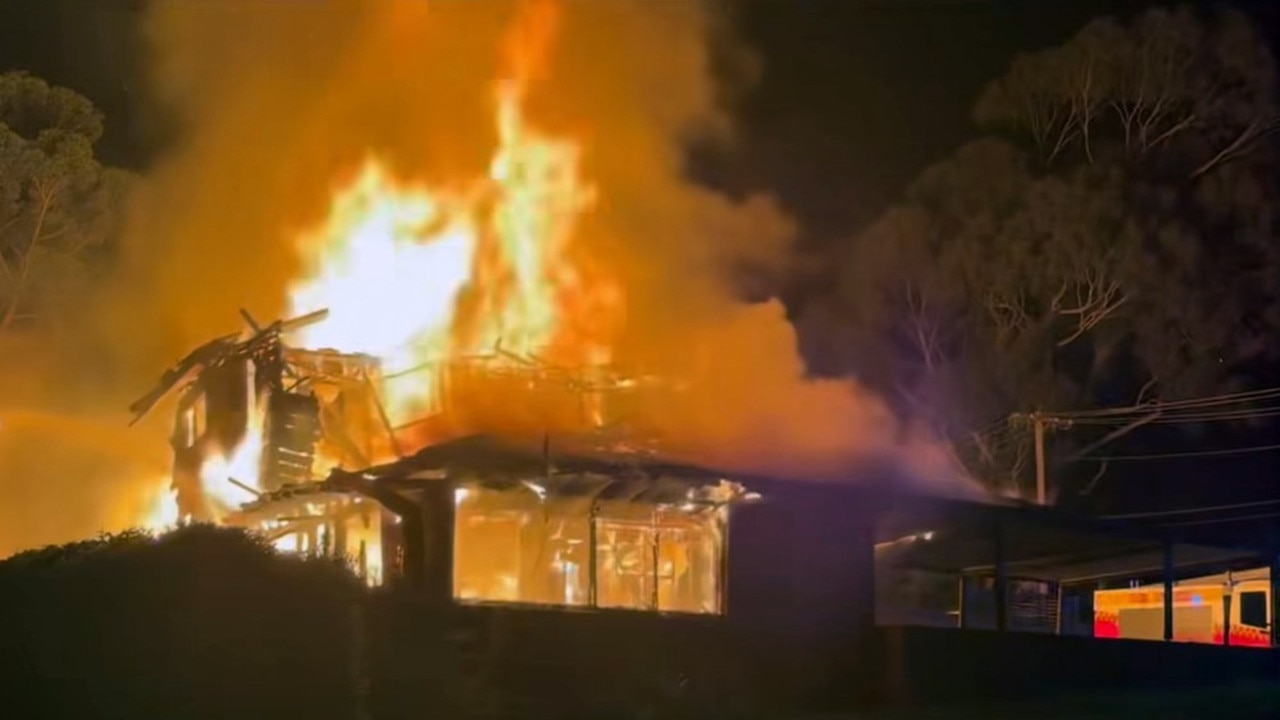 Fire and Rescue NSW are probing the cause of the blaze, including whether it was caused by a log fire. Picture: Facebook