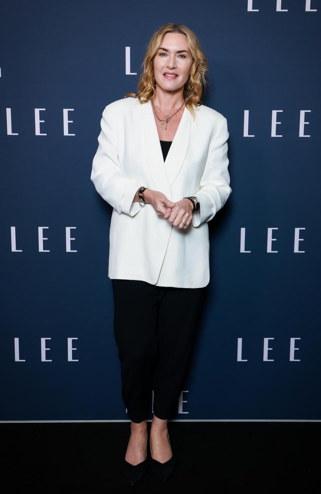 Kate Winslet attends the gala screening of Lee at Ritz Cinemas on October 20, 2024 in Sydney. (Photo by Hanna Lassen/Getty Images)