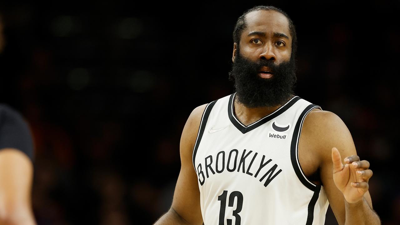 Could Brooklyn's James Harden be heading to Philly? (Photo by Christian Petersen/Getty Images)