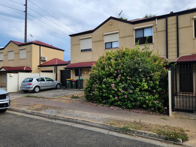 Scenes on Charles St, Prospect on March 1 after a man was stabbed in his home the previous night. Picture: Darcy Fitzgerald